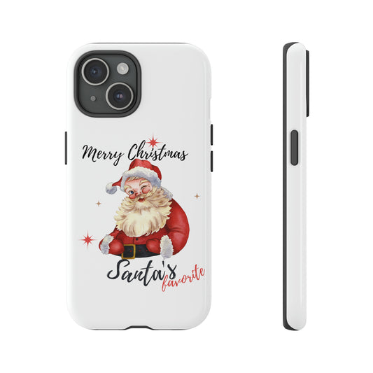 iPhone 15 Christmas Santa Phone Case